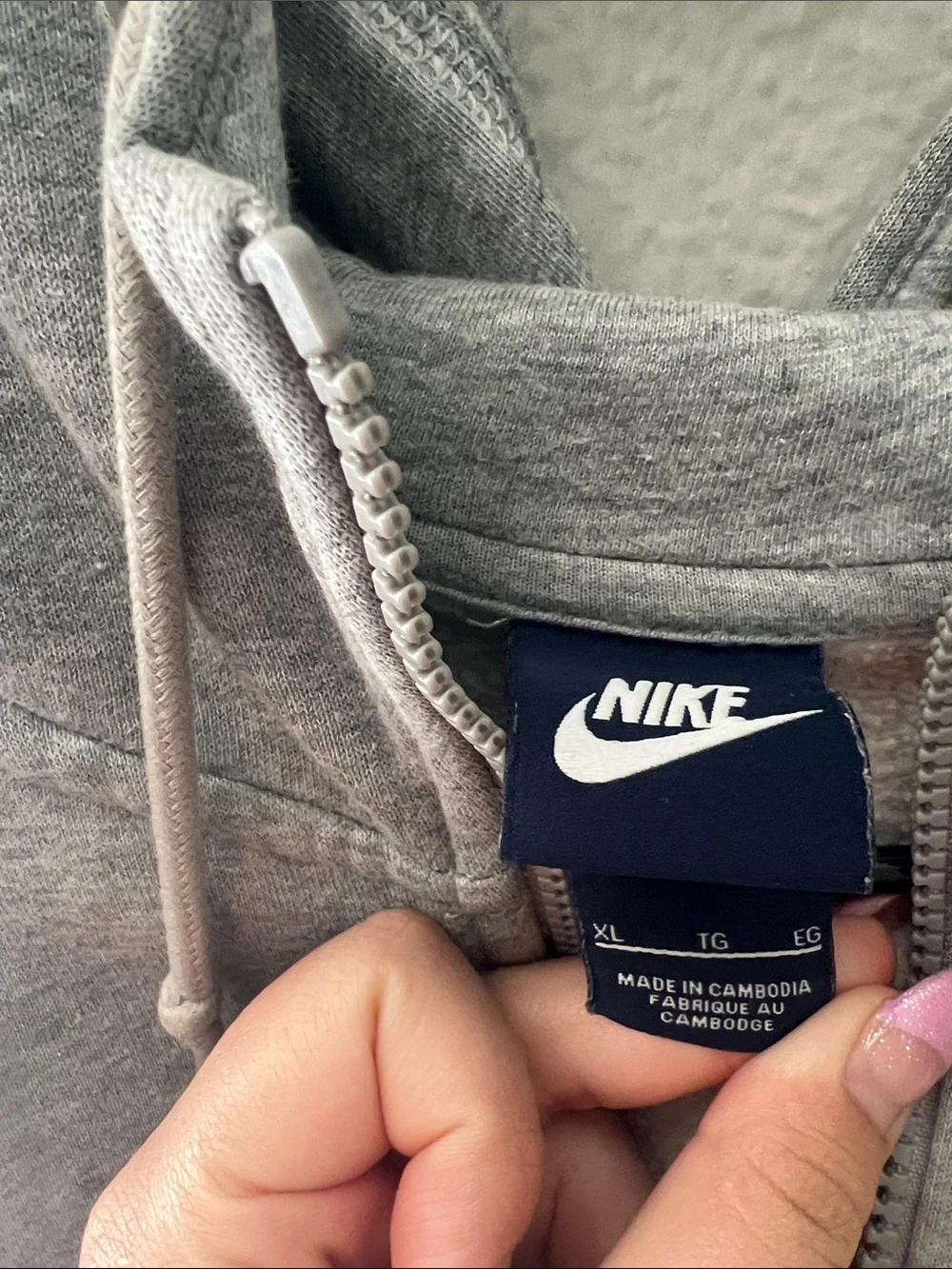 Nike zip up